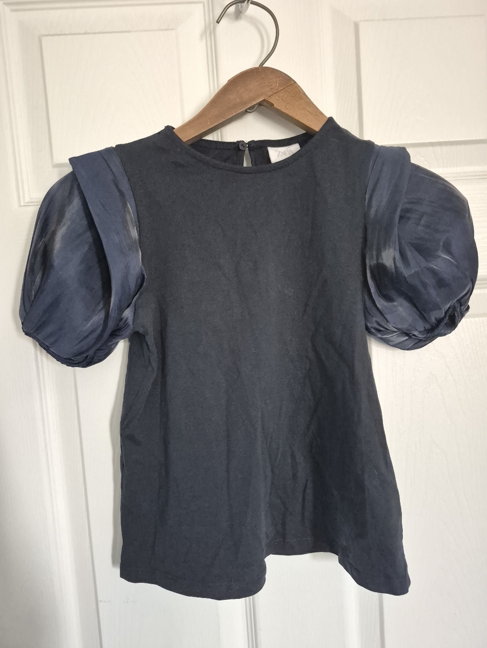 Zara Satin Sleeve Kids Top